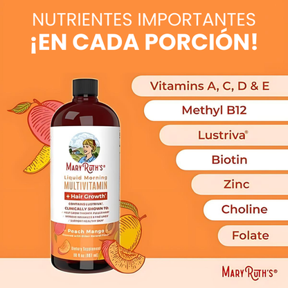 Multivitamínico Mary Ruths + Lustriva®