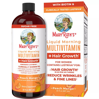 Multivitamínico Mary Ruths + Lustriva®